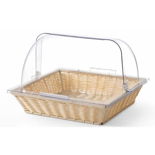 Hendi Corbeille Avec Couvercle Rolltop - GN2/3 - 365x335x245(h)mm