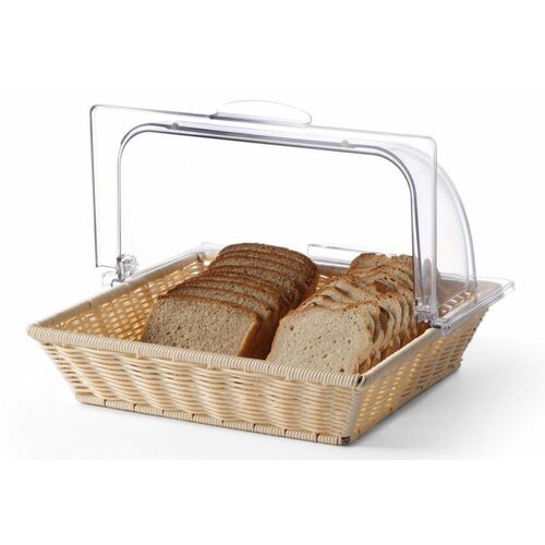 Hendi Corbeille Avec Couvercle Rolltop - GN2/3 - 365x335x245(h)mm