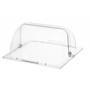 Hendi Corbeille Avec Couvercle Rolltop - GN2/3 - 365x335x175(h)mm Hendi Corbeille Avec Couvercle Rolltop - GN2/3 - 365x335x175(h)mm