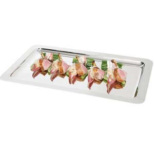 Hendi Plateau de Service GN 1/1 Inox - 530x325x17(h)mm Hendi Plateau de Service GN 1/1 Inox - 530x325x17(h)mm