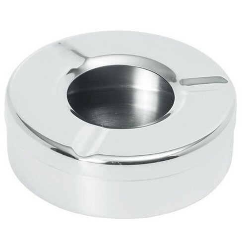 Hendi Cendrier Inox + Couvercle - Ø90x28(h)mm