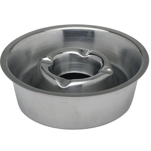 Hendi Cendrier Inox + Bac Collecteur Ø140x40(h)mm Hendi Cendrier Inox + Bac Collecteur Ø140x40(h)mm
