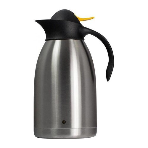 Hendi Verseuse Isotherme Inox | Bouchon Jaune | Disponibles en 3 Tailles