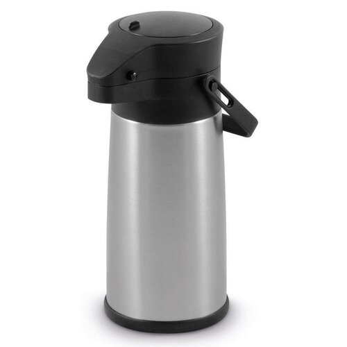 Hendi Pot à Pompe Inox | Système de Pression | 2200ml Hendi Pot à Pompe Inox | Système de Pression | 2200ml