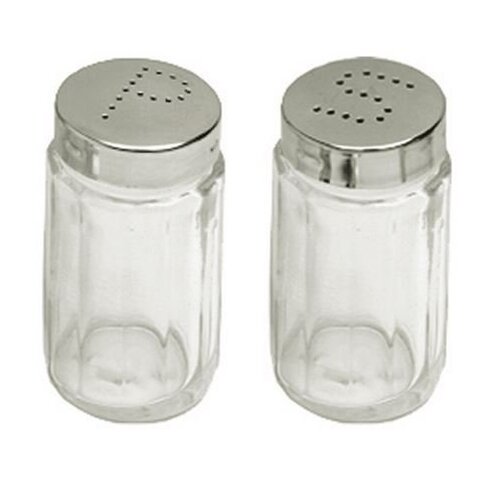 Hendi Poivrière en Verre - Bouchon Inox - Ø40x70(h)mm - 6 Pièces