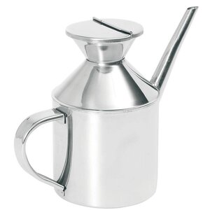 Hendi Burette à Huile Inox - 400ml - Ø70x115(h)mm
