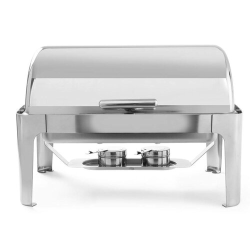 Hendi Rolltop-Chafing Dish Inox - GN1/1 - 9 Litres - 660x490x460(h)mm