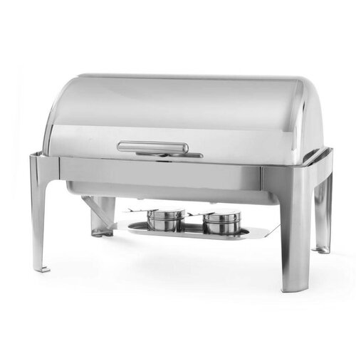Hendi Rolltop-Chafing Dish Inox - GN1/1 - 9 Litres - 660x490x460(h)mm