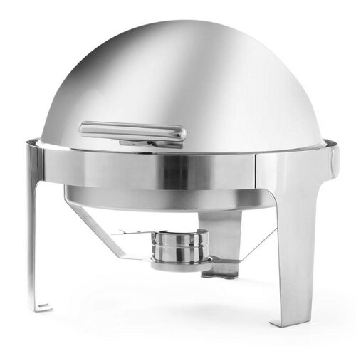 Hendi Rolltop-Chafing Dish Inox - Rond - 5,6 Litres - 510x540x480(h)mm Hendi Rolltop-Chafing Dish Inox - Rond - 5,6 Litres - 510x540x480(h)mm