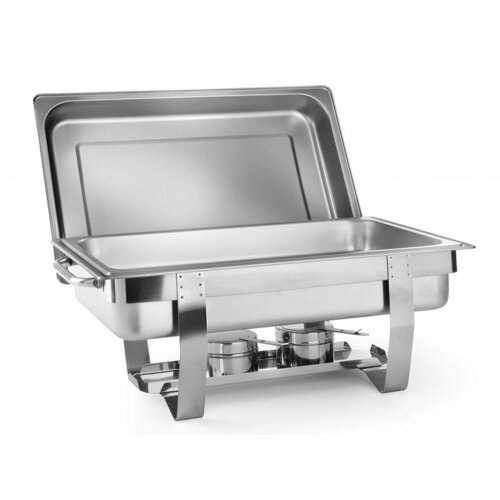 Hendi Chafing Dish GN 1/1 Inox - 9 Litres - 585x385x315(h)mm