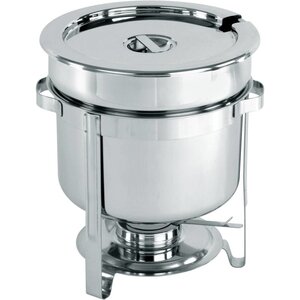 Hendi Chafing Dish Inox Pour Soupe | 10 Litres | Ø370x345(h)mm Hendi Chafing Dish Inox Pour Soupe | 10 Litres | Ø370x345(h)mm