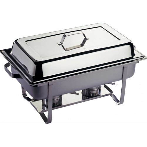 Hendi Set de 2 Chafing Dish | GN 1/1 Inox - 9 Litres | Promotion XXL Hendi Set de 2 Chafing Dish | GN 1/1 Inox - 9 Litres | Promotion XXL