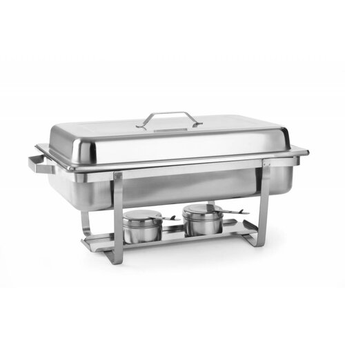 Hendi Chafing Dish GN 1/1 Inox - 9 Litres - 600x358x295(h)mm