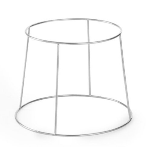 Hendi Support Inox - Avec 2 Plateau de Fruits de Mer - Ø300-400x200(h)mm