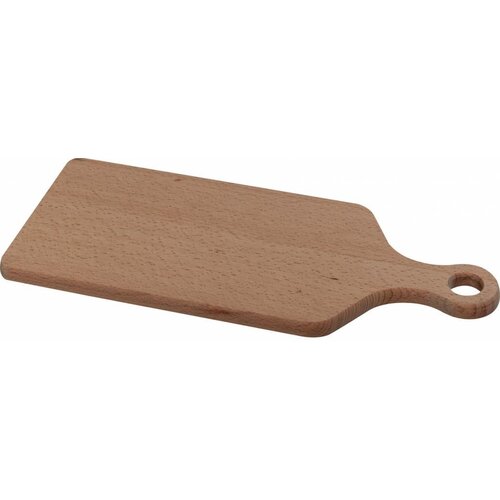 Hendi Planche à Découper Avec Poignée - Hêtre Massif - 390x160x13(h)mm