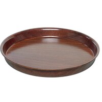 Plateau à Rebord Haut | Couleur Acajou | Disponibles en 3 Tailles