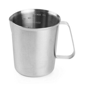 Hendi Verre Graduée Inox - 0,5 Litre - Ø90x110(h)mm