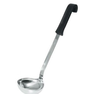 Hendi Louche à Soupe Inox - Manche Polypropylène - Kitchen Line - 120ml - Ø90x335mm