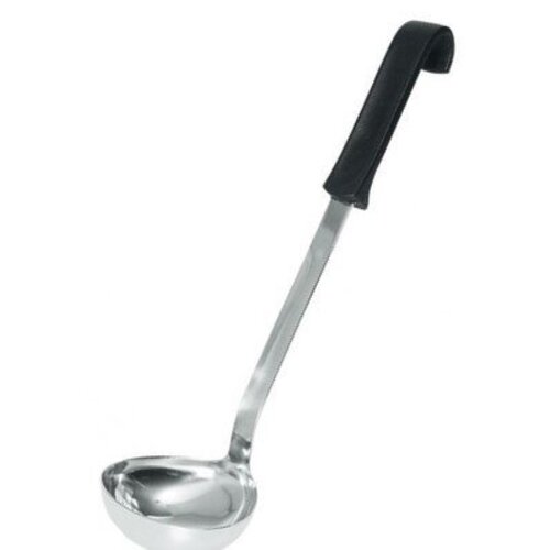 Hendi Louche à Soupe Inox - Manche Polypropylène - Kitchen Line - 120ml - Ø90x335mm