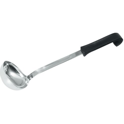 Hendi Louche à Soupe Inox - Manche Polypropylène - Kitchen Line - 120ml - Ø90x335mm