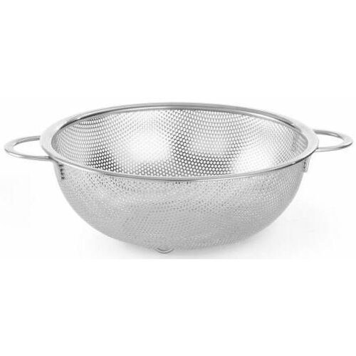 Hendi Égouttoir Perforé Inox - Sur Pied Avec 2 Poignées - Disponible en 3 Tailles