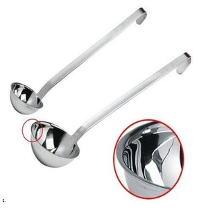 Hendi Louche Inox - Profi Line - Disponible en 6 Tailles