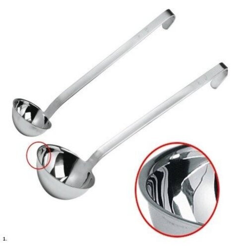 Hendi Louche Inox - Profi Line - Disponible en 6 Tailles