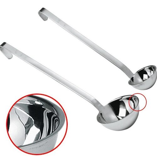 Hendi Louche Inox - Profi Line - Disponible en 6 Tailles