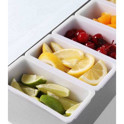 Hendi Boîte à Ingrédients | 5 Compartiments | Inox Hendi Boîte à Ingrédients | 5 Compartiments | Inox