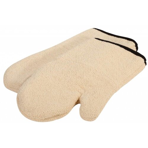 Hendi Gant à Four - Coton Ignifuge - Jusqu'à 350 Degrés - Set de 2 Pièces