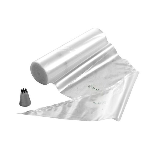 Hendi Poche Pâtissier Transparent Jetable - 530x285mm - 100 Sacs