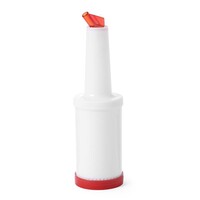Flacon Verseur - Conservation - 800ml - Rouge