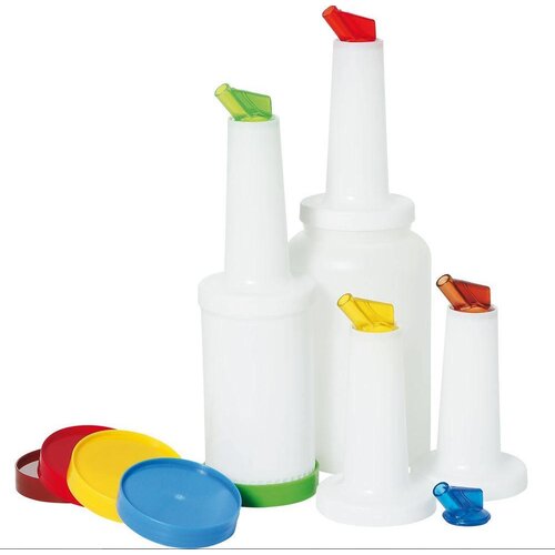 Hendi Flacon Verseur - Conservation - 800ml - Jaune Hendi Flacon Verseur - Conservation - 800ml - Jaune