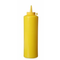 Flacon Distributeur Jaune - 350ml - Ø55x205mm