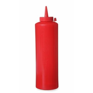 Hendi Set de 3 Flacons Distributeur Rouge - 350ml - Ø55x205mm Hendi Set de 3 Flacons Distributeur Rouge - 350ml - Ø55x205mm