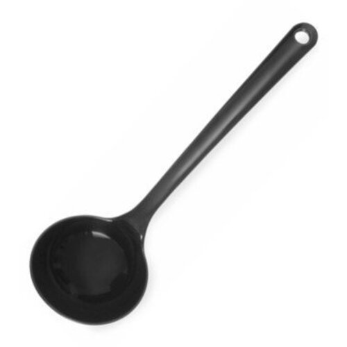 Hendi Cuillère à Sauce Inox - 140ml - 300mm - Noir