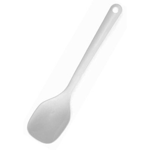 Hendi Couvert à Salade Blanc - Résiste à la chaleur et Lave-Vaisselle - 305mm - Cuillère