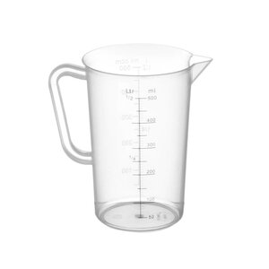 Hendi Verre Graduée - Polypropylène - 0,5 Litre - Ø90x140(h)mm