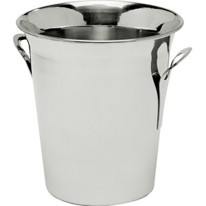 Hendi Seau à Glace Inox - Anses 'Tulipes' - 3500ml - Ø210x210(h)mm