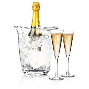 Hendi Seau à Glace Plastique - Transparent - 220x185x226mm