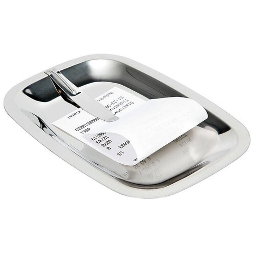 Hendi Porte-Addition Avec Pince Inox - 152x110mm - 3 Pièces