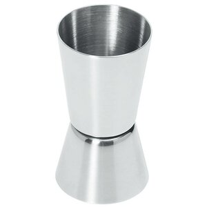 Hendi Mesure à Alcool Inox - 2 Côtés: 25 et 35ml - Ø40x75(h)mm