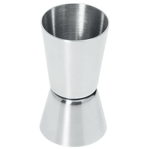 Hendi Mesure à Alcool Inox - 2 Côtés: 25 et 35ml - Ø40x75(h)mm