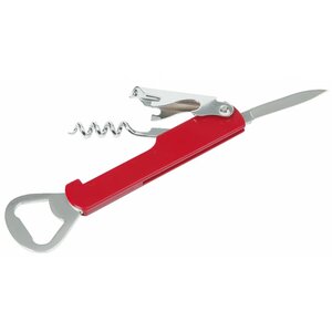 Hendi Tire-Bouchon Limonadier - Chromé Avec Poignée ABS - 4 Fonctions - 140mm