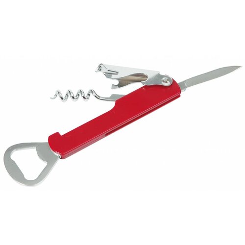 Hendi Tire-Bouchon Limonadier - Chromé Avec Poignée ABS - 4 Fonctions - 140mm