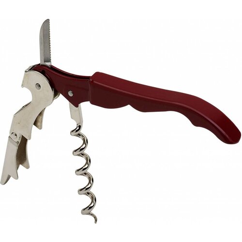 Hendi Tire-Bouchon Sommelier - Modèle Courbé - 3 Fonctions - 120mm