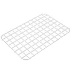 Hendi Tapis Égouttoir Encliquable - Polypropylène Blanc - 313x209mm - 5 Sur Carte