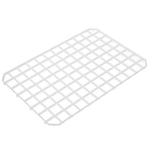 Hendi Tapis Égouttoir Encliquable - Polypropylène Blanc - 313x209mm - 5 Sur Carte