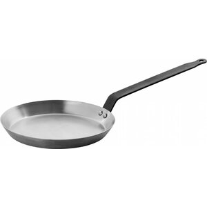 Hendi Poêle à Crèpes Tôle d'Acier - 230x25mm - Fond 190mm