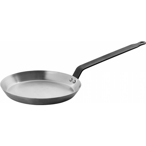 Hendi Poêle à Crèpes Tôle d'Acier - 230x25mm - Fond 190mm